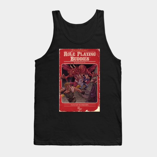 Roleplaying Buddies D&D Cover Tank Top by karisplayground